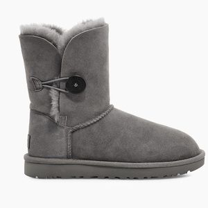 Toddler Bailey Button Grey Uggs